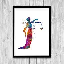 Lawyer Office Decor Law Student Gift Set Of 3 Watercolor Art Etsy Lawyer Office Decor Prints Watercolor Art Prints