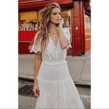 Spell The Gypsy Collective Dresses Spell The Gypsy Collective Dawn Lace Gown Cream Poshmark