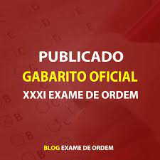 Confira a correção gratuita de questões realizada por nossos professores e especialistas! Saiu O Gabarito Oficial Do Xxxi Exame De Ordem Blog Exame De Ordem Mauricio Gieseler
