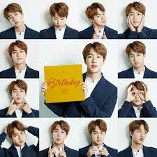 Happy Brithday Jin Bts Jin Bts Happy Birthday Bts Birthdays