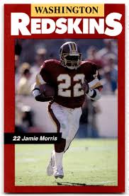 1989 Washington Redskins Police Jamie Morris #22