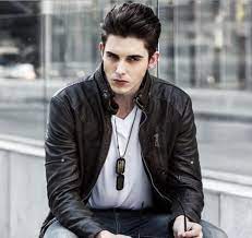 Mens Zip Up Button Collar Faux Leather Jacket In 2021 Mens Leather Jacket Collar Faux Leather Jacket Men Leather Jacket