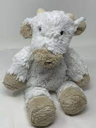 Hugfun Floppy Plush White Fluffy Baby Cow Bull 14 Soft Stuffed Animal Toy Hugfuninternational Soft Stuffed Animals Baby Cows Pet Toys