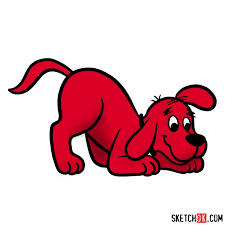 Today, hadley and i are learning how to draw a super cute bunny mermaid! How To Draw Clifford The Big Red Dog Sketchok