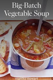 Big Batch Vegetable Soup Recipe Recipe Easy Meat Recipes Vegetable Soup Recipes Vegetable Soup Healthy