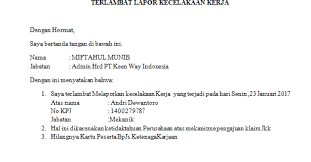Jadi perusaan tersebut berisi mengenai berbagai kebaikan kita saat bekerja. Contoh Surat Keterangan Keterlambatan Untuk Klaim Jkk Kecelakaan Kerja Bpjs Ketenagakerjaan Bloggadogado
