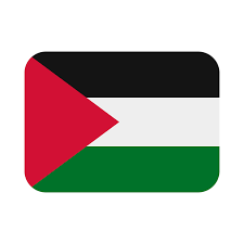 The palestinian territories flag emoji has three horizontal bands in black, white, and green with a red triangle on the left side. Flag Palestinian Territories Emoji What Emoji