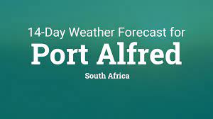 It is situated on the eastern seaboard of the country at the mouth of the kowie river, almost exactly halfway between the. Port Alfred South Africa 14 Day Weather Forecast