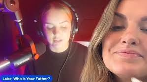 Emotional moment woman reacts to words from sperm donor biological dad for  first time