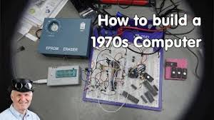 In addition to being faster soviet union also manufactured clones of intel 8085 cpu. 297 We Build A Historic Pc Using Technology From The 1970s 8085 8155 Old Eprom Ttl Youtube