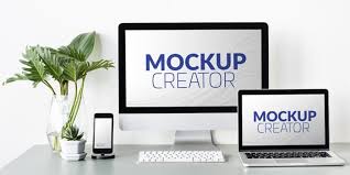 Download Laptop And Mobile Mockup Creator Pixstacks