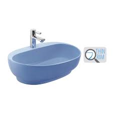 Trough sinks offer a stylish and cost effective alternative to individual hand washing basins , saving on purchase cost, installation time, space and pipework. Buy Cera Oval Cafe Silk Black Table Top Wash Basins Online