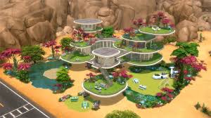 Https Simscommunity Info 2017 07 19 12 Wacky Alien Lots For The Sims 4 By Anchesenamonsim Sims 4 Sims House The Sims 4 Lots