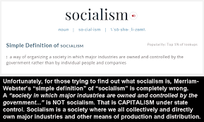 The Socialist Party On Twitter Merriamwebster Your Definition Of Socialism Is Wrong Your Definition Of Socialism Is Actually State Capitalism Https T Co Zmpx5pxknw