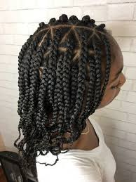 These originated from a tribe in western africa with the same name. Shoulder Length Medium Box Braids Hairstyles Easy Braid Haristyles