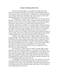 Additional papers here also demonstrate apa style formatting standards for other paper types: 40 Autobiography Examples Autobiographical Essay Templates