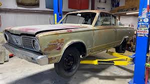 Image result for Beige 1966 Barracuda
