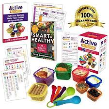 21 Day Efficient Nutrition Portion Control Containers Kit 7 Piece Complete Guide 21 Day P Portion Control Containers Portion Control Portion Control Diet