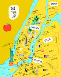 New york map