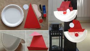 Basteln Mit Papptellern 20 Ideen Fur Weihnachstbasteln Mit Kindern Basteln Mit Pappteller Nikolaus Basteln Weihnachtsdeko Kinderzimmer