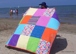 Beach blanket comparison camco wekapo sand escape zomake popchose kahuna wellax a quality beach blanket should not only be fun and easy to pack, but made of the right material to. Big Beach Blanket Tutorial Maiden Jane