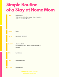 Daily Routine Of A Stay At Home Mom With A 3 Year Old This Simplified Home Mom Activities Kids Schedule Stay At Home Mom
