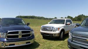 The toyota tundra pulls ahead of the dodge ram 1500 when it comes to hauling capabilities. 2013 Ram 1500 Vs Ford F 150 Vs Chevy Silverado 0 60 Mph Mashup Test Review Youtube