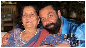 Bobby Deol shares rare pic with mother Prakash Kaur