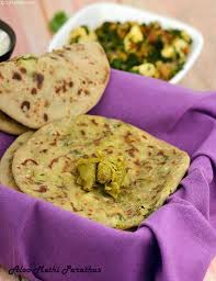 Aloo Methi Paratha Recipe Punjabi Methi Aloo Paratha Recipe Paratha Recipes Aloo Methi Paratha