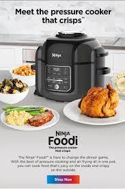 Mar 22, 2021 · find the best gifts for cooks from a ninja mega blender, mini rapid egg cooker, dash air fryer and more. Meet The Ninja Foodi The Pressure Cooker That Crisps No Cook Meals Cooking Ninja Recipes
