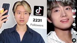 I Gained A Following On Tiktok As A Fake Kpop Idol Using Face Filters Youtube Kpop Idol Fake Followers Idol