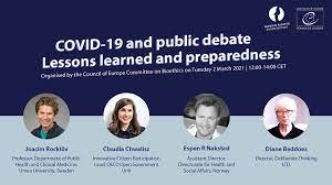 The video shows examples of strong debating skills and how to answer difficult questions under pressure. Webinar Covid 19 And Public Debate Lessons Learned And Preparedness Newsroom