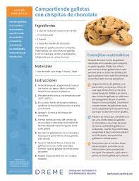 Sugar, evaporated milk, chocolate chips and 1/2 cup butter. Chocolate Chip Cookies For Sharing Dreme Family Math