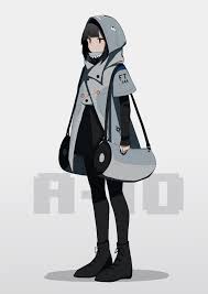 thunderbolt jacket a 10 illumina anime character design concept art characters female character design