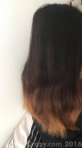 A splash of orange hair color and hints of pink hue on dark locks will create a fun and chic contrast. Blue Dye Over Brassy Hair Forums Haircrazy Com