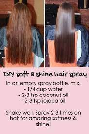 How To Take Care Of Hair After Temporary Straightening And Keep It Straight Shiny Hair Spray Soft Shiny Hair Hair Shine