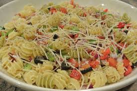 Add pesto and lemon juice to the orzo; Christmas Pasta Salad Recipes Christmas Pasta Salad Recipe Christmas Pasta Salad Your Family Will Love This Christmas Tree Pasta Dinner And You Ll Love How Simple This Holiday