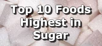 Top 10 Foods Highest In Sugar To Limit Or Avoid