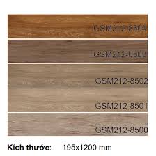 Gạch giả vân gỗ 195x1200 Thạch Bàn GSM212-8503 giá rẻ