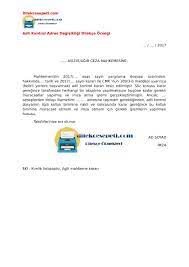 adli kontrol adres degisikligi dilekce ornegi nasil degistirilir dilekce sepeti