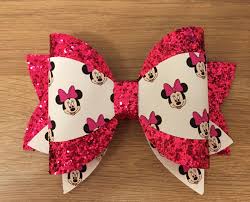 This post is sponsored by disney junior. Cute Minnie Mouse Toddler Hair Bows Bow Headband Hairstyles Disney Hair Bows