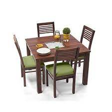 Buy 4 Seater Wooden Dining Sets Online In India 4 Seater Dining Table Dining Table Design Wooden Dining Table Designs
