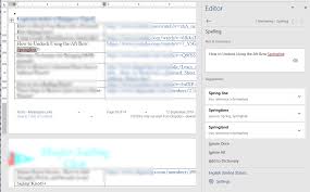 Spell Check Dialog Instead Of Editor