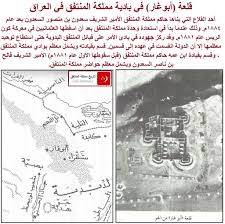 هذه صورة من الجو لقلعة أبوغار في بادية مملكة المنتفق في العراق تم التقاطها بواسطة الطيران البريطاني بعد الحرب العالمية الأولى هذه القلعة هي أحد القلاع الت