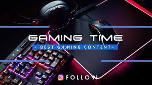 Copia De Gaming Time Youtube Banner Design Youtube Banner Template Youtube Channel Art