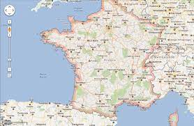 Karta över frankrike stock illustration download image now istock. Google Maps Botfallda I Frankrike For Att Deras Kartor Ar Gratis Feber Webb
