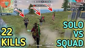 Garena free fire pc, one of the best battle royale games apart from fortnite and pubg, lands on microsoft windows so that we can continue fighting for survival on our pc. Solo Vs Squad Easy Peasy Gameplay Ankush Freefire Youtube