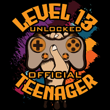 Get your level 13 unlocked official teenager youth sweatshirt by iconshop on our alternative to the everyday youth sweatshirt. Level 13 Unlocked Official Teenager Birthday Gamer Video Play Console Computer Game Tshirt Design Mixed Media By Roland Andres
