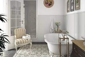 Grey ceramic tiles with a ripple effect and gloss finish. Country Gris Claro 2 5x16 Traditional Bathroom Orange County By Tile Stones Houzz