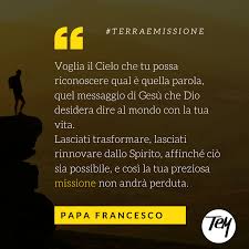 Beati quelli che sopporteranno ciò . Frasi E Aforismi Sulla Missione E Sull Ambiente Terra E Missione